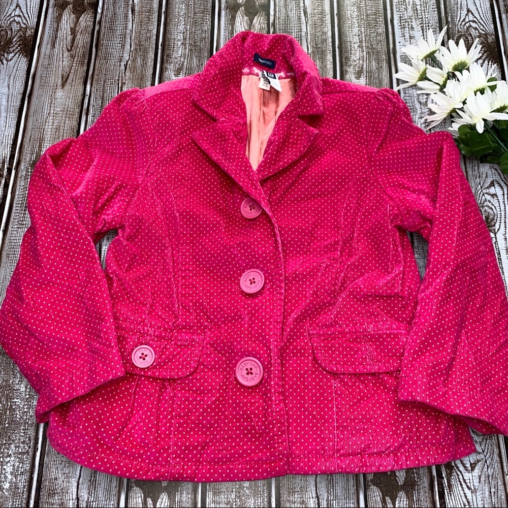 Corduroy pink fall jacket / blazer